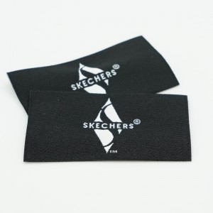 تصميمات الملابس بالجملة تصميمات الشعار المخصصة قميص قميص العلامات ملابس القطن العلامة التجارية ملصقات الملابس المنسوجة البيئة و...