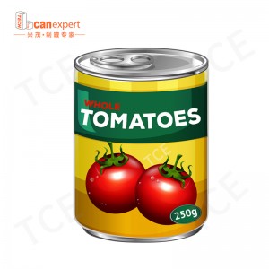 بيع بالجملة مخصصة طعام صغير آمن من الدرجة المعدنية علب القصدير الفارغة لعلب حاوية تغليف الطعام مع غطاء