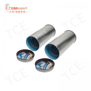 علب الشاي الفارغة من الدرجة الغذائية مربع الحديد مختومة عبوة الشاي القهوة السكر مخصص العلب هدية حرفة الشاي