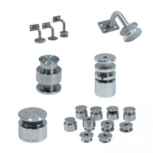 سلالم ملحقات حديدي الفولاذ المقاوم للصدأ والسلالم والملحقات الزجاجية