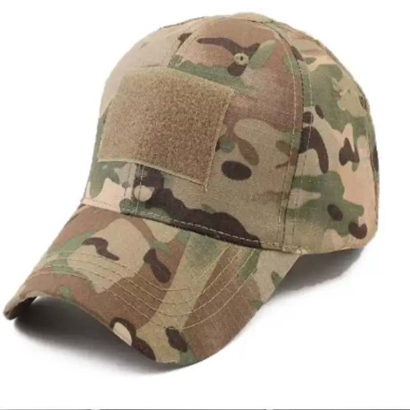 خيط تصميم DIY الجملة وحلقة تصحيح Camouged Camo Cap Hat