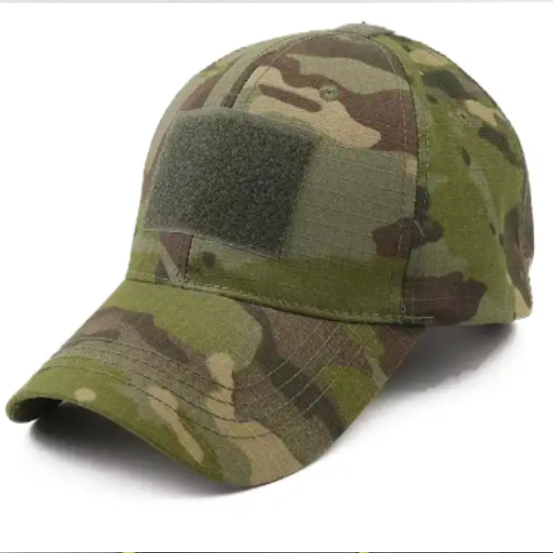 خيط تصميم DIY الجملة وحلقة تصحيح Camouged Camo Cap Hat