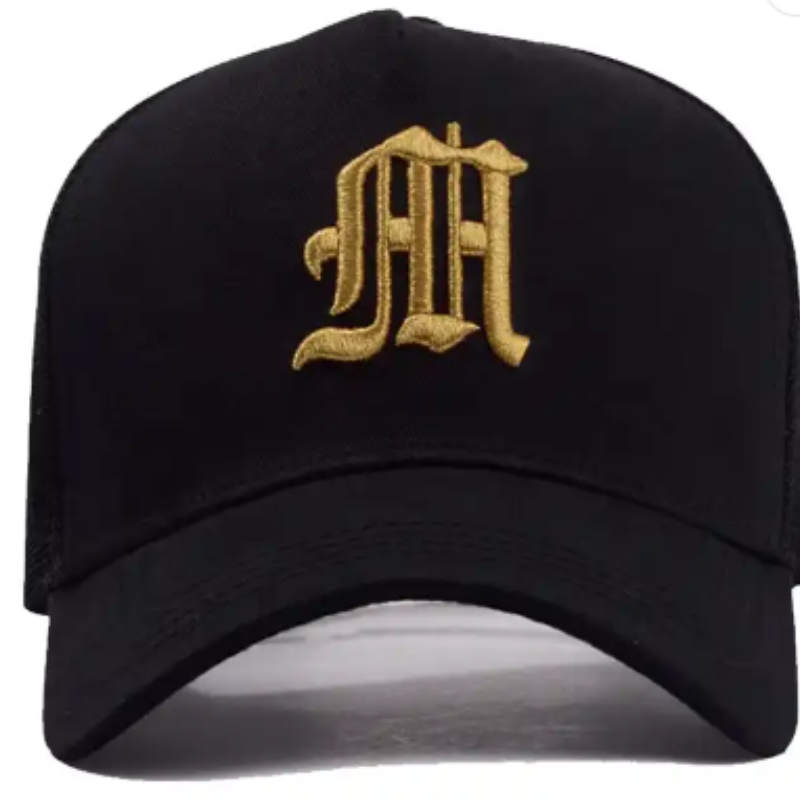 مخصصة شعارك الخاص الترويجي للرجال 5 من لوحة الشاحنة Snapback Hat Cap مخصص للتطريز Trucker Baseball Caper Hat