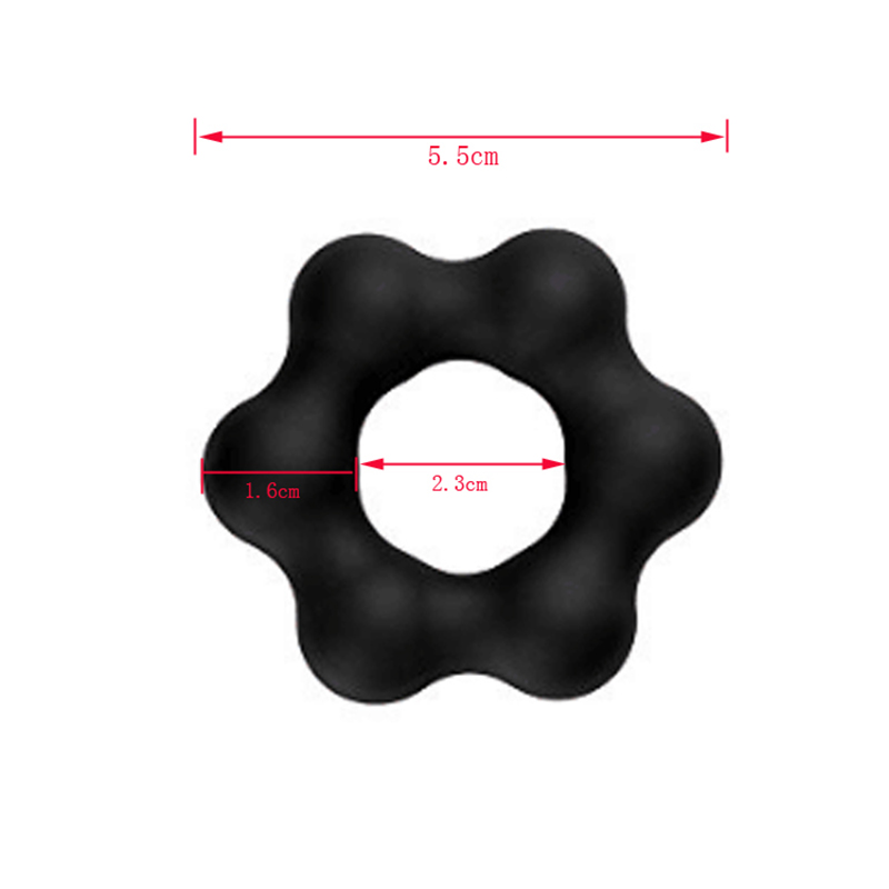 الساخنة بيع الرجال الجنس لعبة القضيب خاتم الديك للرجال الاستمناء (ستة حبة)