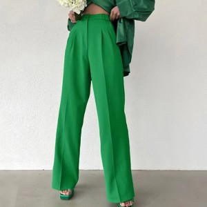 أوروبا والولايات المتحدة الصيف فضفاضة مزاج رفيع الساق الساق الساق الموضة متعددة الاستخدامات