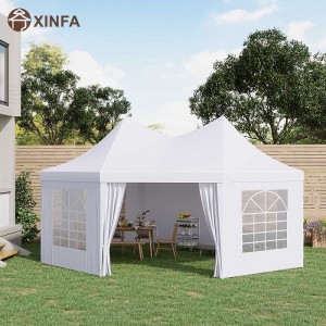 22 \\\\ \'x 16 \\\\\' ft canopy party event tent مع اثنين من أبواب السحب