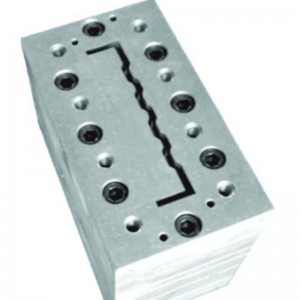 قالب بلاستيكي مع رخام مقلد