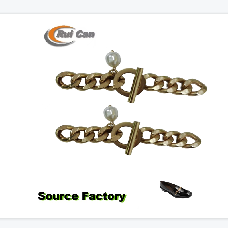 حذاء مشبك+brass chain