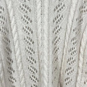 النساء أزياء الأزياء جولة الرقبة طويلة الأكمام سترة pulver