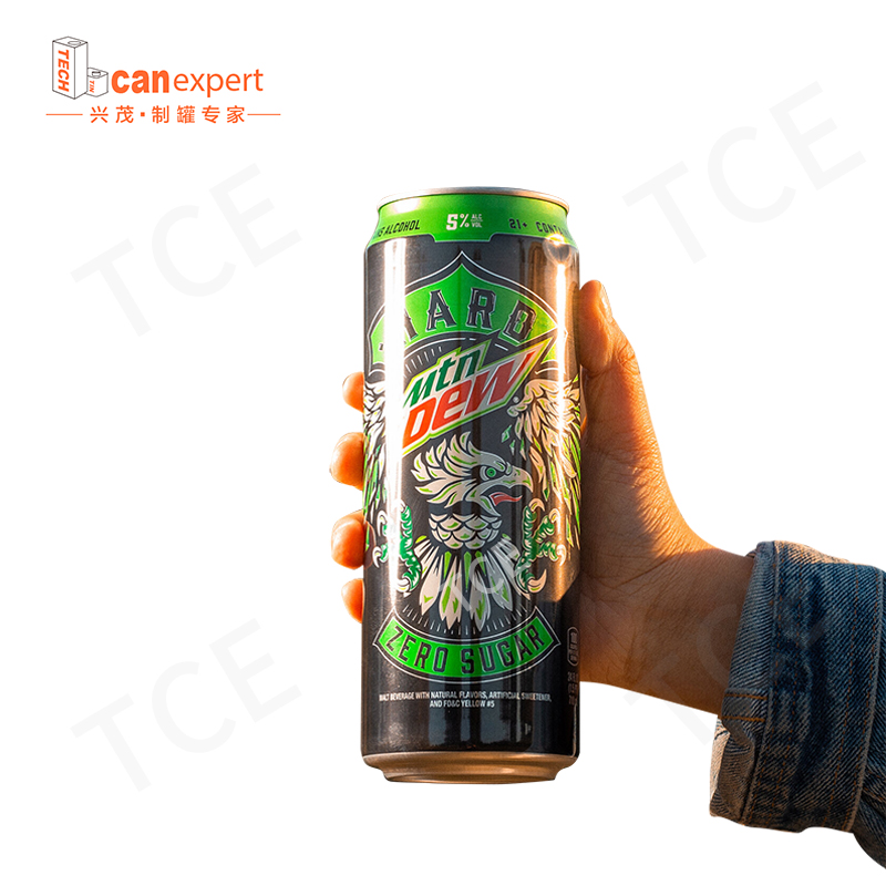 TCE-HOT بيع المنتج المشروب الكحول يمكن أن تتصدر قصدير المشروبات 0.25 ملم زجاجة