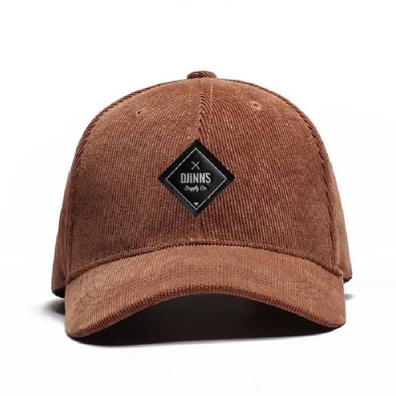 قبعات رياضية مخصصة Sun Hat Men Design Hat Cap Gorras de Beisbol Corduroy Hat Baseball Hat