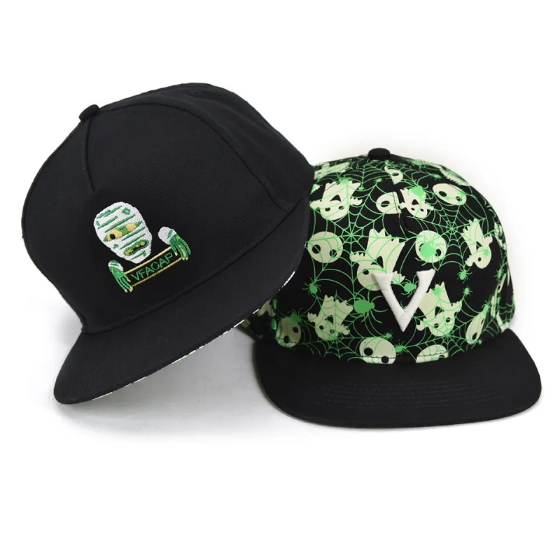 أزياء 6 لوحة القبعات الرياضية الرياضية تخصيص شعار المطرز قبعة Snapback قبعة