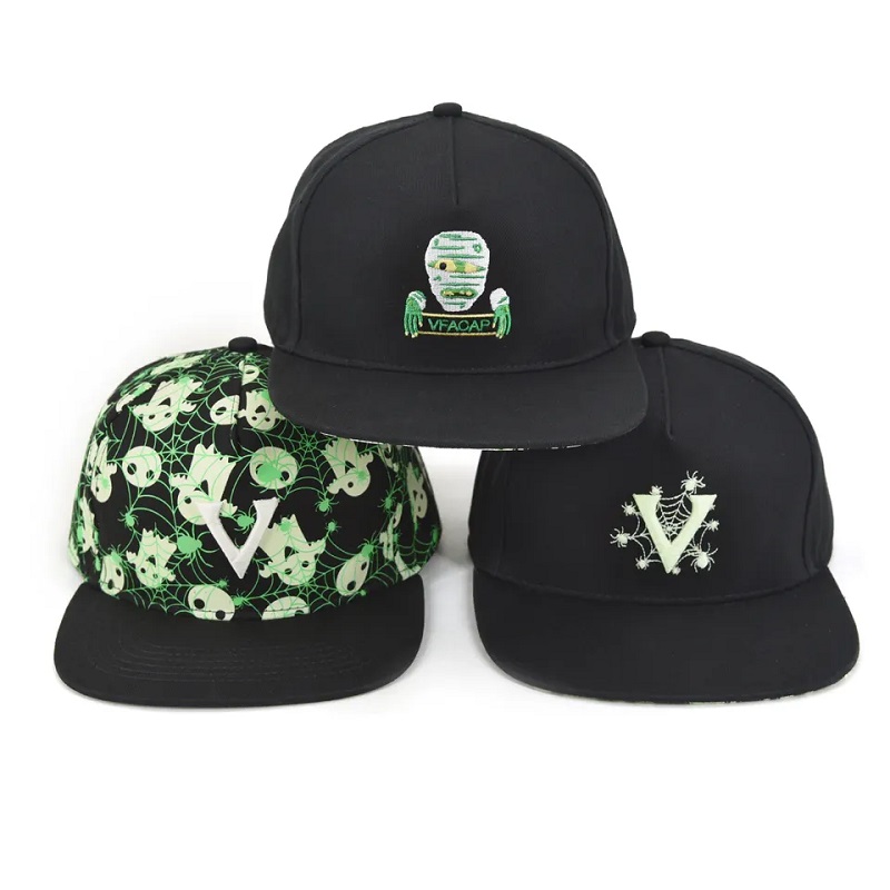 أزياء 6 لوحة القبعات الرياضية الرياضية تخصيص شعار المطرز قبعة Snapback قبعة