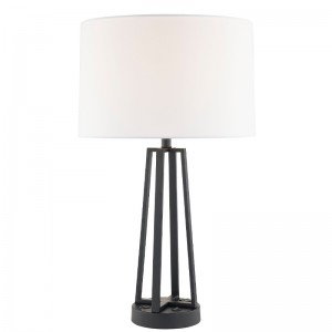 ليالي برونزية داكنة وضوء مع مفتاح الروك على/off ، ومنفذ مريح ومنفذ شحن USB في غرفة ضيوف الفندق