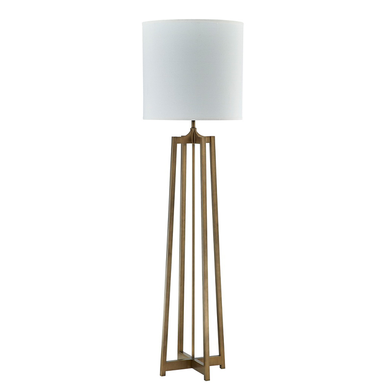 Hyatt Hotel Sofa بجانب مصباح الأرضية مع الانتهاء من الذهب العتيقة في غرفة الضيوف