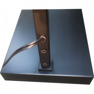 مصباح أرضية فندق Waterwalk مع الانتهاء من الأسود غير اللامع في أريكة بجانب غرفة الضيوف