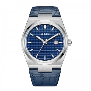 Baogela 40mm Men Business Watches Quartz Sport Disual Genuine Lristwatch 50tm مقاومة للماء على مدار الساعة Relogio Maschulino 22802