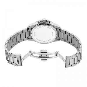 Baogela New Blue Red Water Ghost Watch Men \\\\\'s Watch 50 مترًا من الفولاذ المقاوم للصدأ المقاوم للصدأ حركة سويسرية Relogio Maschulino 22807