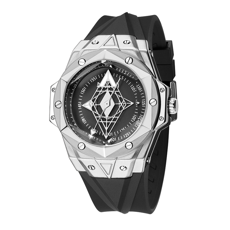 Baogela New Luxury Top Brand Quartz Watches Men Rubber Strap Military Sports Wristwatch Man Waterproof Watch Relogios Maschulino 22601