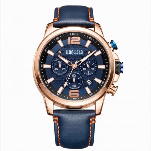 Baogela Watches for Men New Chronograph Quartz مشاهدة Wristless Stefless Wristwatch Man Relogios masculino чаы мжские 22706