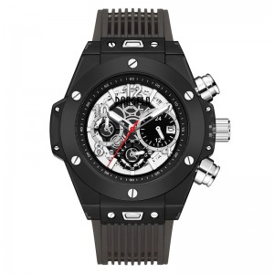 Baogela العلامة التجارية الشفافة الكاملة مشاهدة الرجال الفاخرة مشاهدة الموضة الرياضية العسكرية إعادة إبداع الرجال النساء كرونوغراف...