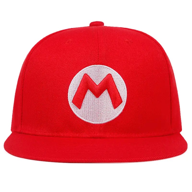 الموضة نساء الرجال قبعة 3D تطريز شعار Snapback Cap 6 لوحة القطن الهيب هوب كاب في الهواء الطلق الرياضة البيسبول قبعة مسطحة