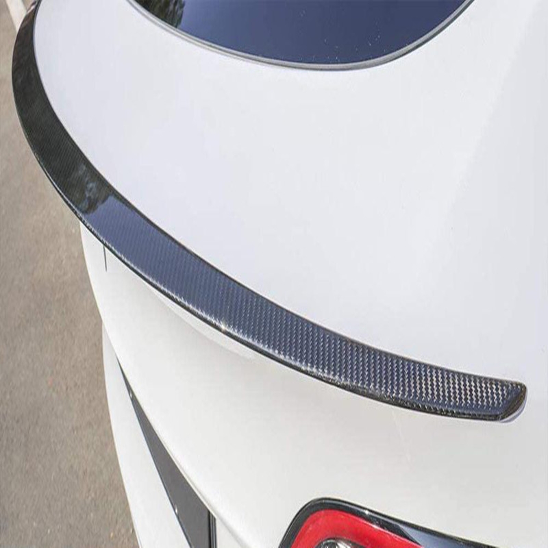 جناح المفسد الحقيقي لليفية الكربون الخلفية لسيارة Tesla Model 3 y