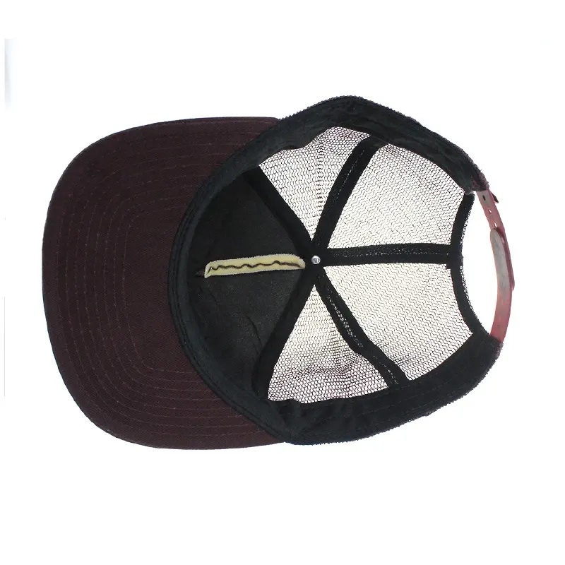 مصنع الجملة الإسفنج الصافي قبعة مخصصة شعار المطرز قبعة البيسبول