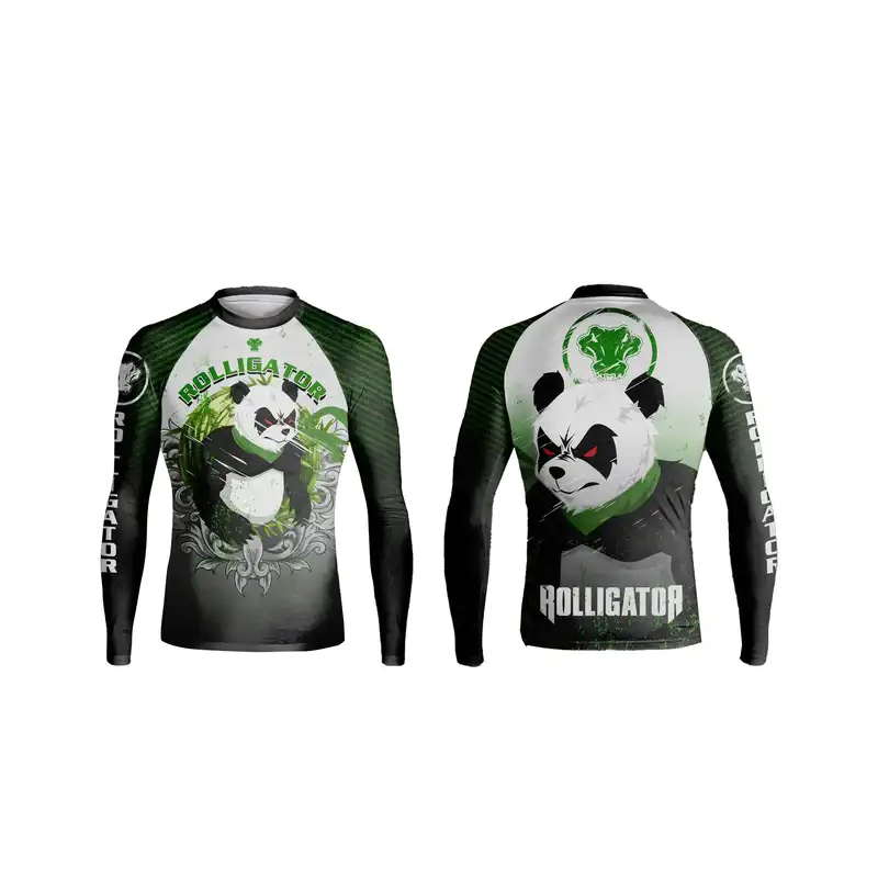 عشاء بالجملة أفضل مورد لحراس الطفح الجلدي المخصص مخصص BJJ Nogis ، Jiu Jitsu Gi Rash Guard