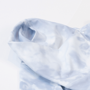 ربطة صبغة طباعة السراويل اليوغا رفع الورك