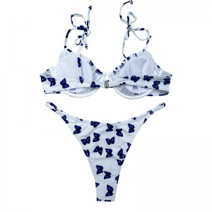 ربطة الفراشة مبطنة بالسباحة