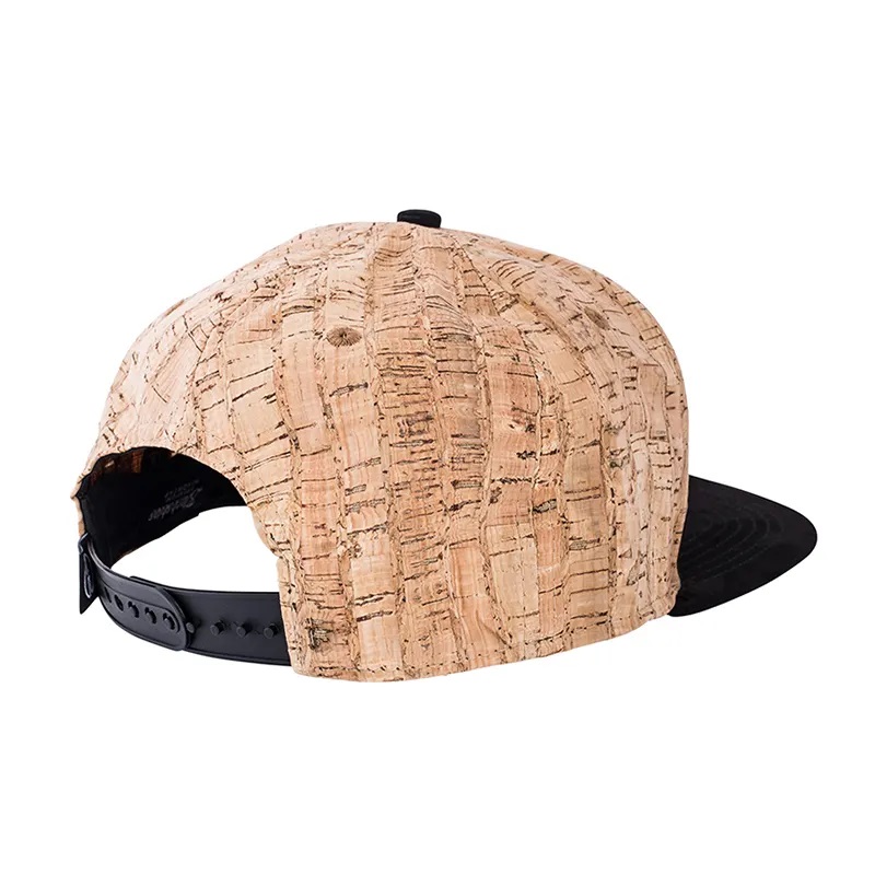 تصميم جديد للرجال Gorras 6 لوحة التطريز تصحيح مخصص Cork Baseball Cap Hats