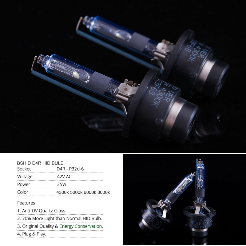 مصباح D4R Car الأمامي Xenon Bulb