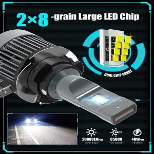 H15 LED مصابيح المصابيح الأمامية