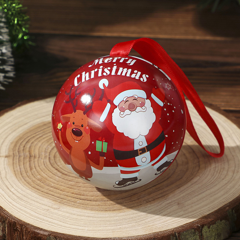 صفيح كرة عيد الميلاد عيد الميلاد صندوق هدايا