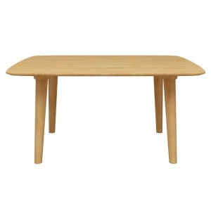 طاولة شاي قهوة 31 بوصة من الخيزران لغرفة المعيشة غرفة الجلوس