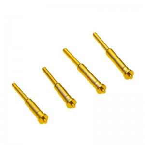 دبوس التلامس النحاسي دبوس زبرف pogo للمنتج الإلكتروني