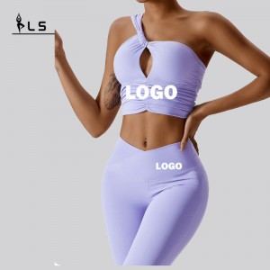 SC1064 Ladies Yoga مجموعات الأنثى الرياضية اللياقة البدنية بدلة السعر الرياضة حمالة صدرية مجموعة اليوغا بدلة الصالة الرياضية للياقة البد...