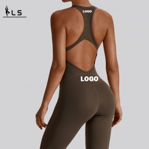 SC1071 Women Plestuits Gym Romper One Piece Gym Wear One Procleout Suit Full Body Suit