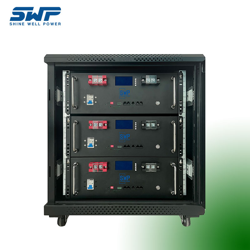 48V/51.2V 100AH ​​STORAGE STORAGE BUTTION