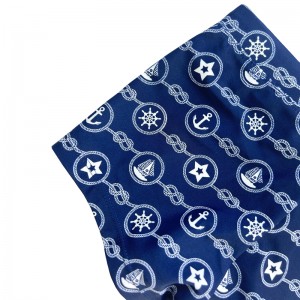 جذوع السباحة الملونة الصلبة المطبوعة للأولاد