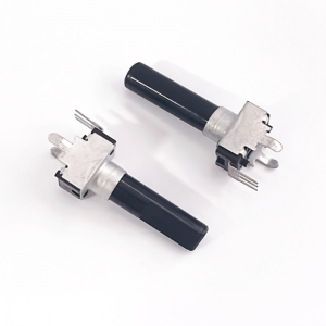 مقياس الجهد الدوار: DB-09K 3 دبابيس عصابة مفردة 9 مم عمودي