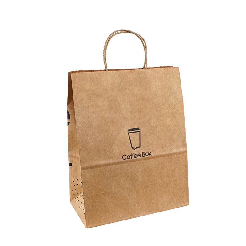 مصمم حقيبة ورقية Kraft Premium Paper Bags Logo Handle