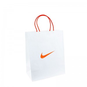 حقيبة ورقية مع شعار طباعة الأكياس الأطعمة الأكياس الأكياس لتعبئة الحلوى مخصصة كرافت الأكياس الورقية