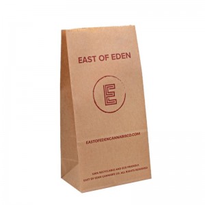 بطانة غير ملتصقة بدرجة الغذاء ، أكياس تعبئة الورق كرافت يمكن التخلص منها