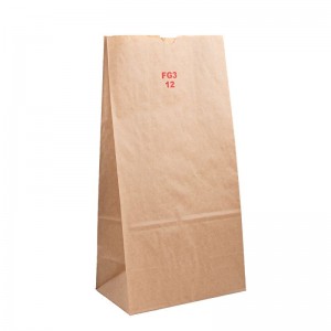 طيران مطبوعة مخصصة لتناول الطعام في مطعم Takeaway Kraft Lunch Paper