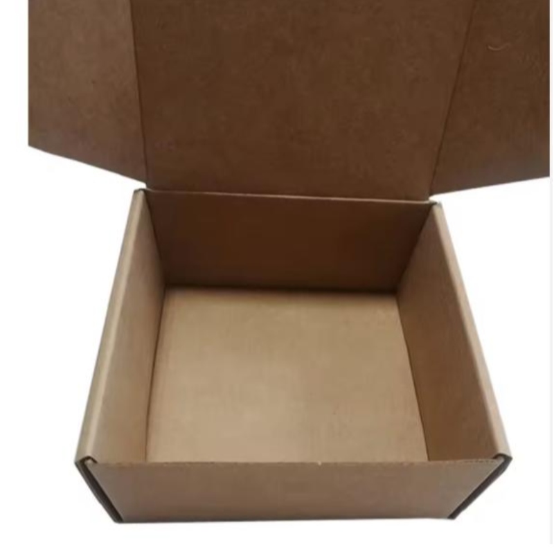 ورق حزام الورق الورقي مربع محفظة حقيبة محفظة طباعة مربع مموج بإعادة تدوير الورق هدايا التغليف جودة متينة منتج جودة