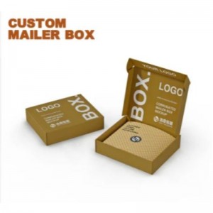 طباعة مخصصة قابلة للطي قابلة للطي مربع تغليف الورق الورق من الورق المقوى للملابس الداخلية مخصص صندوق التعبئة مربع التجميل التجمي