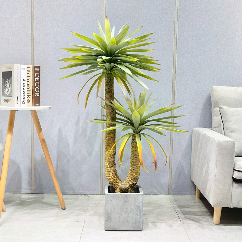 محاكاة زخرفية حديقة الزينة Allseason شجرة Dracaena شجرة لحديقة مورد ديكور الزفاف ديكورات البستنة