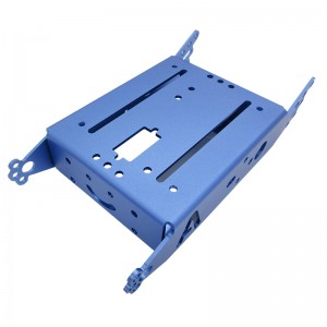 المعالجة المخصصة لأجزاء ألواح ألومنيوم من سبائك الألومنيوم مع الانتهاء من الأنود.